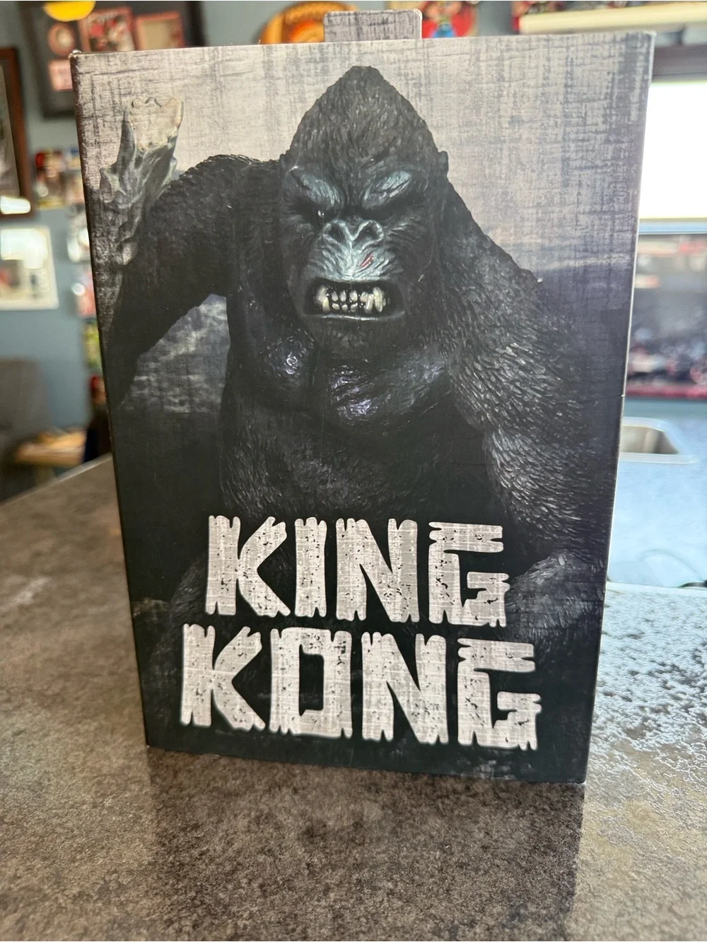 King Kong Collectible Gorilla Figurine - Black